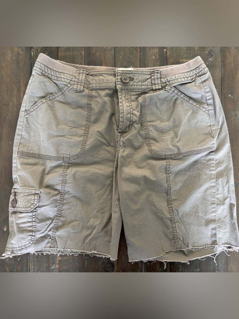 Brown Cargo Shorts